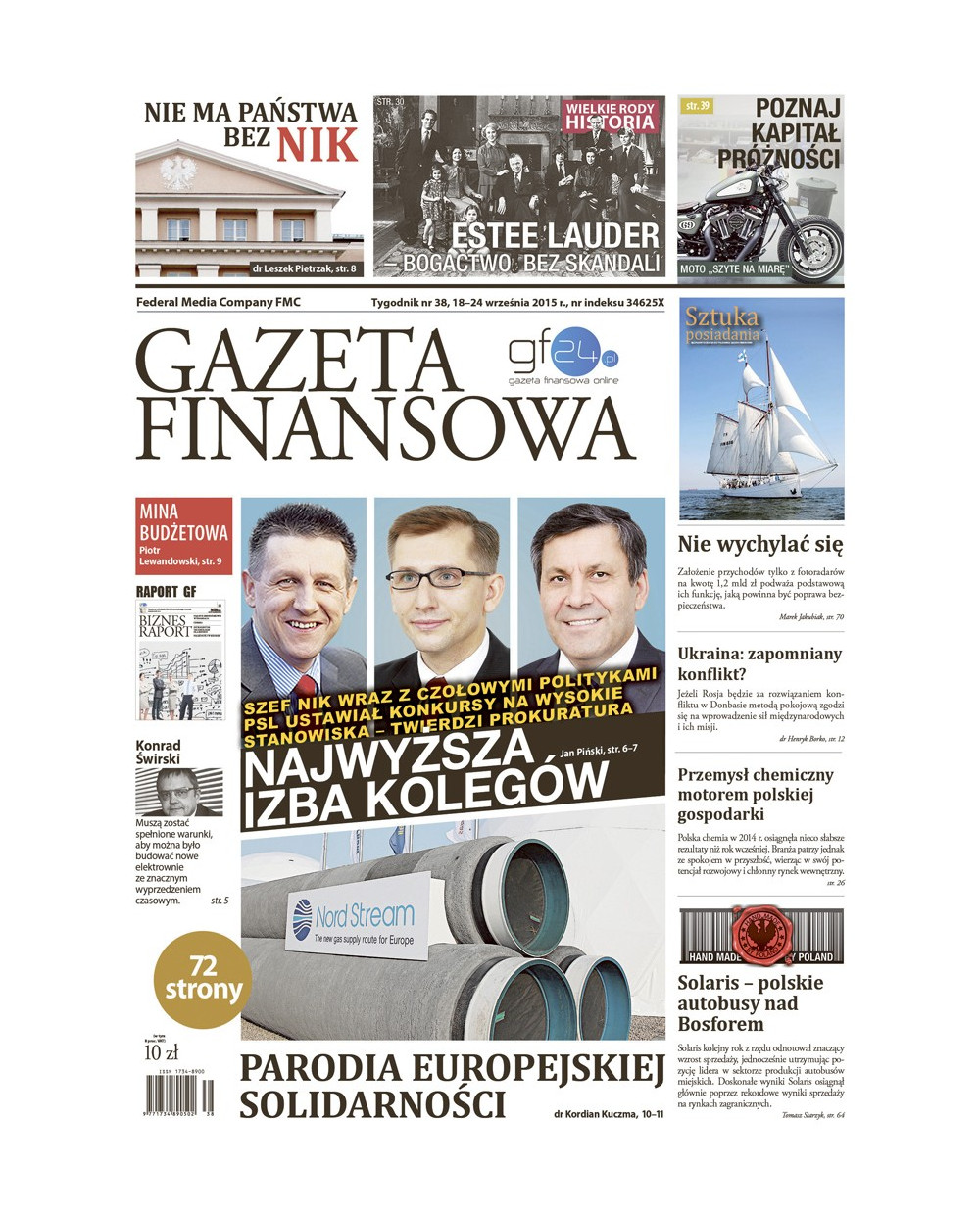 Gazeta Finansowa 38/2015