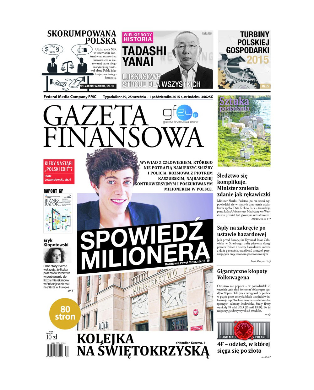 Gazeta Finansowa 39/2015