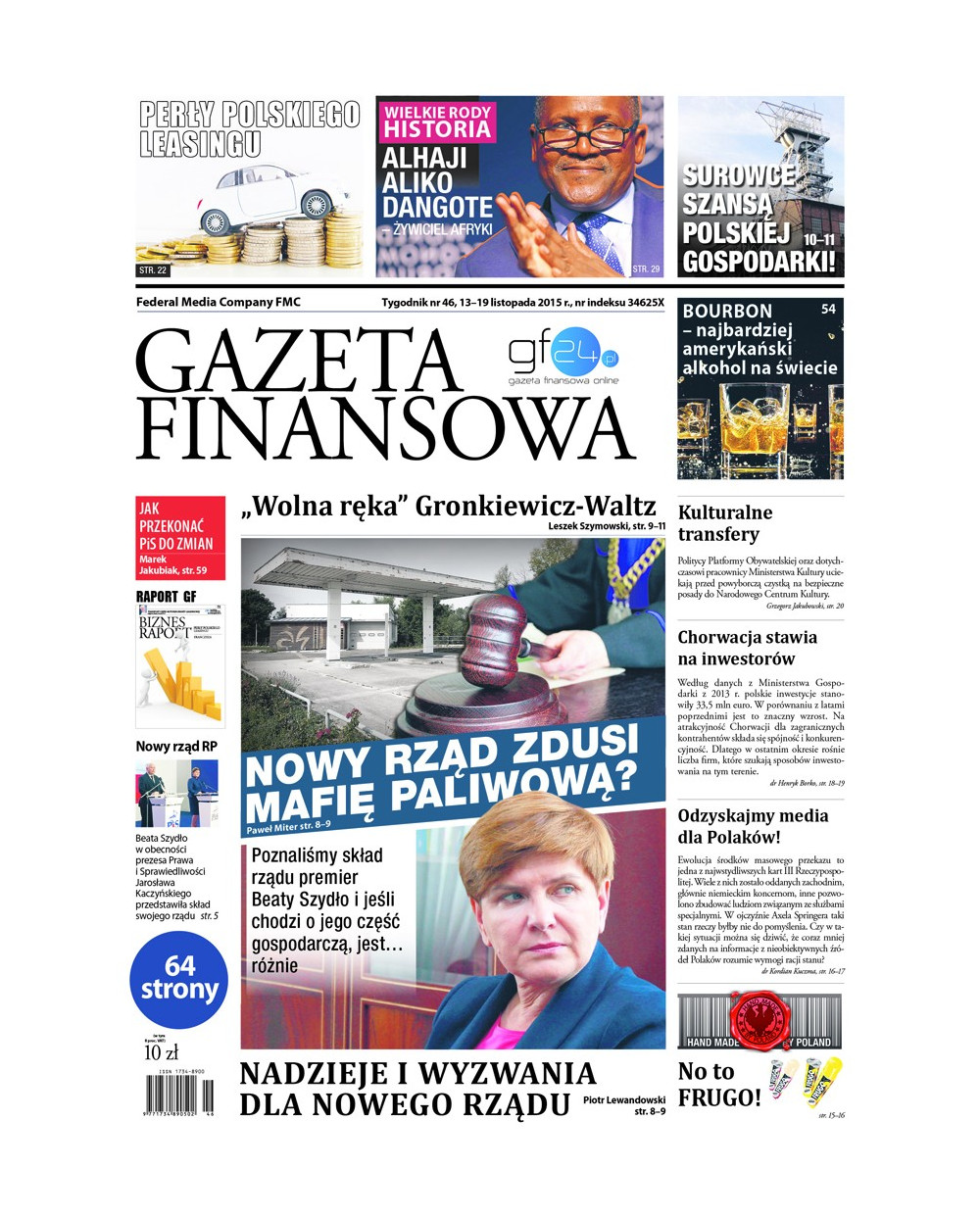 Gazeta Finansowa 46/2015