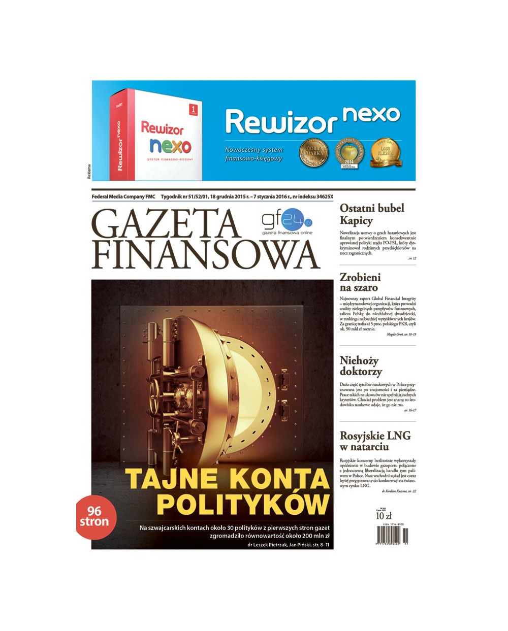 Gazeta Finansowa 51/2015