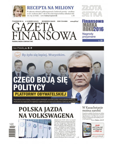 Gazeta Finansowa 10/2016