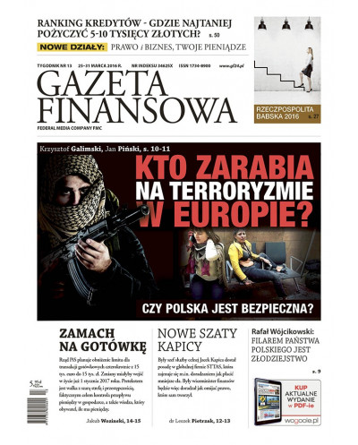 Gazeta Finansowa 13/2016