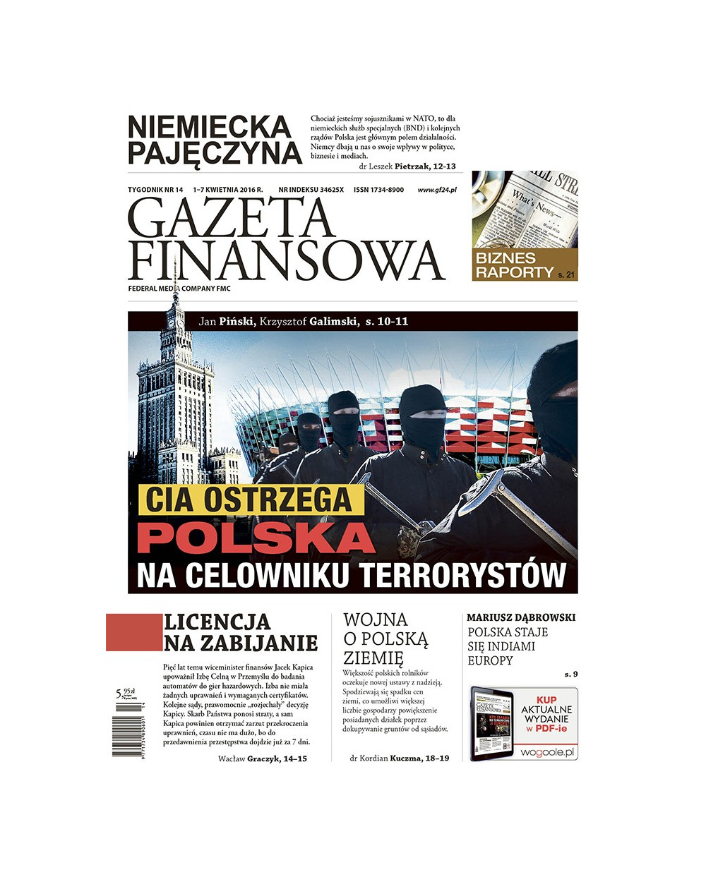 Gazeta Finansowa 14/2016