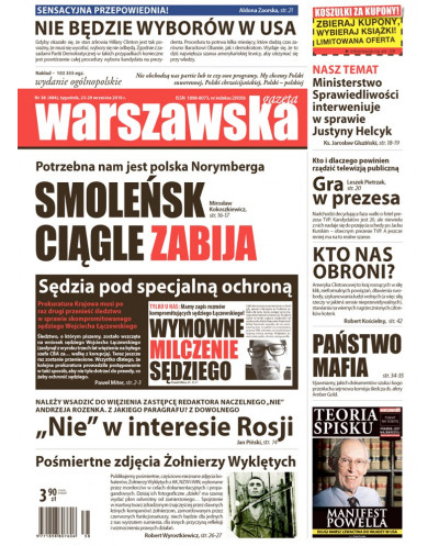 Warszawska Gazeta 38/2016