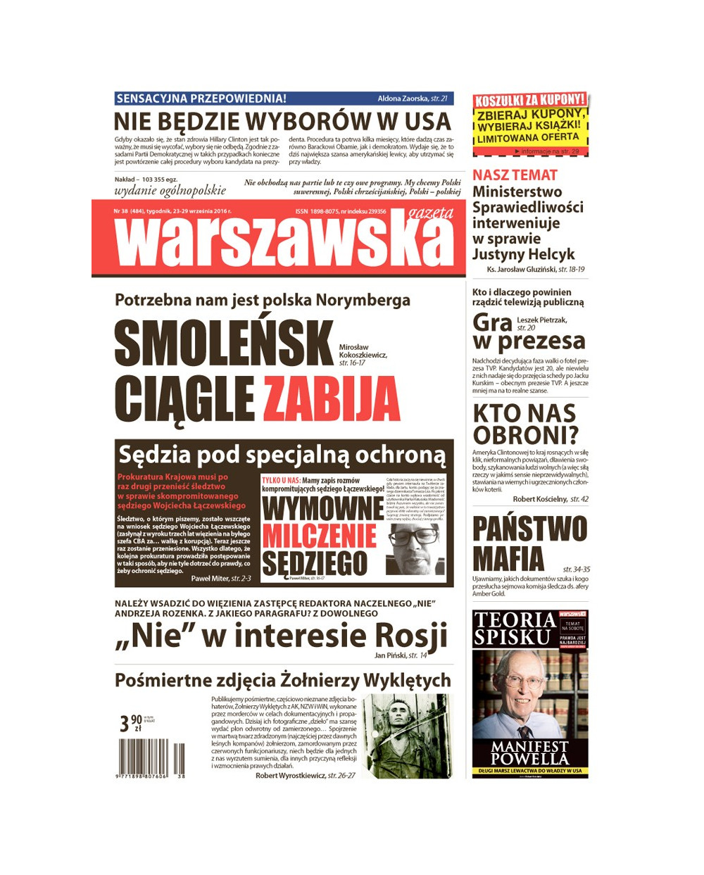 Warszawska Gazeta 38/2016