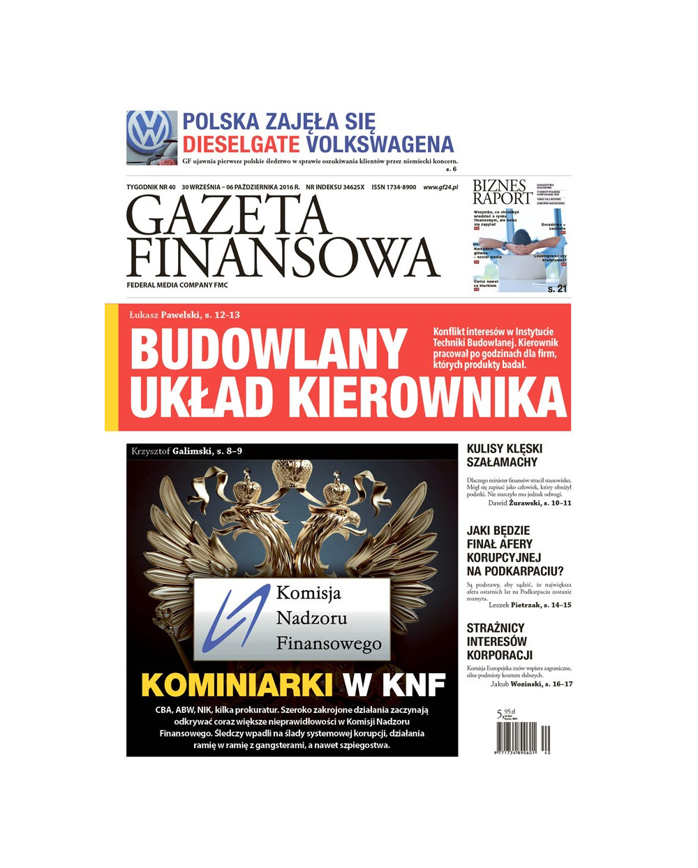 Gazeta Finansowa 40/2016