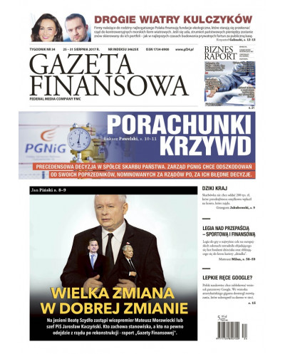 Gazeta Finansowa 34/2017