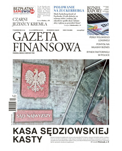 Gazeta Finansowa 31-32/2018