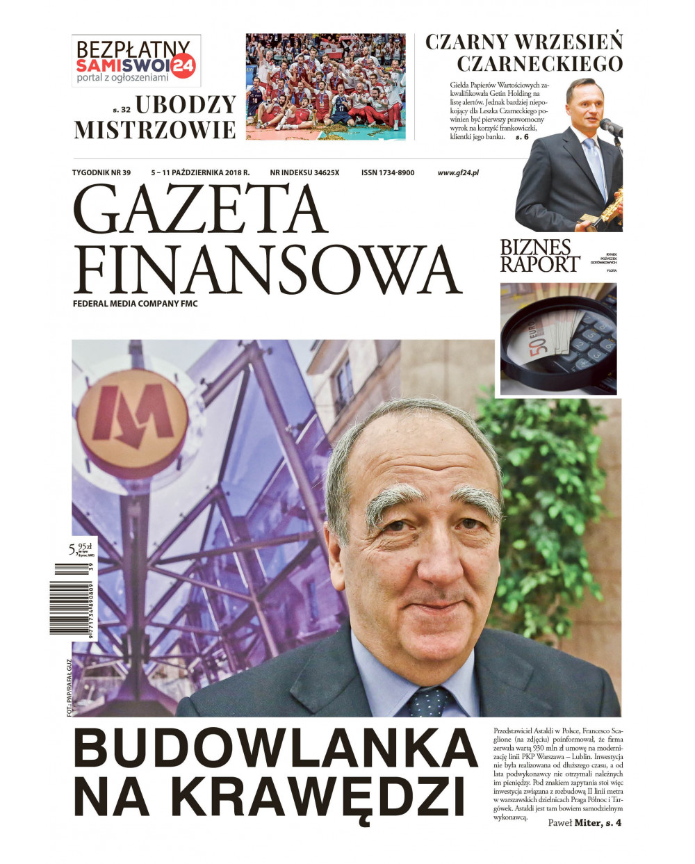 Gazeta Finansowa 39/2018