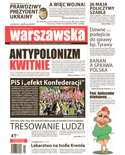 Warszawska Gazeta 21/2019