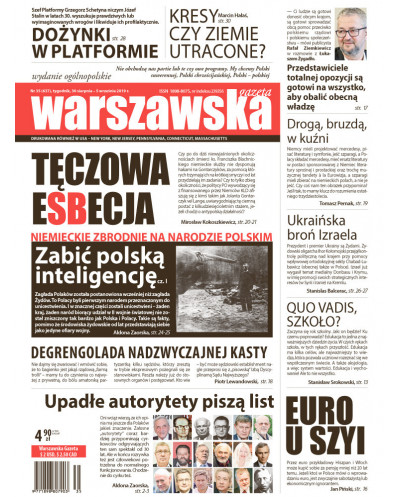 Warszawska Gazeta 35/2019