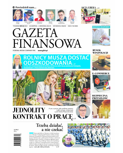 Gazeta Finansowa 34/2022
