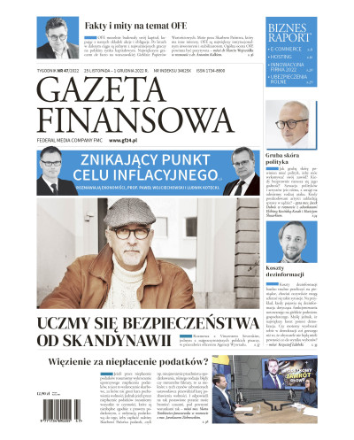 Gazeta Finansowa 47/2022
