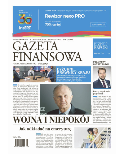Gazeta Finansowa 46/2022