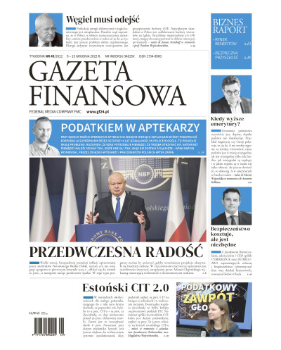 Gazeta Finansowa 49/2022