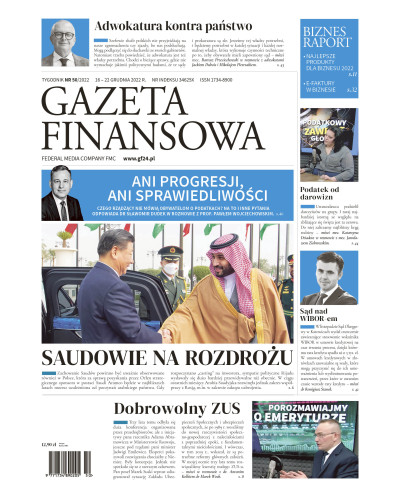 Gazeta Finansowa 50/2022