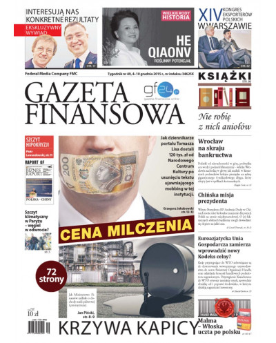 Gazeta Finansowa 49/2015