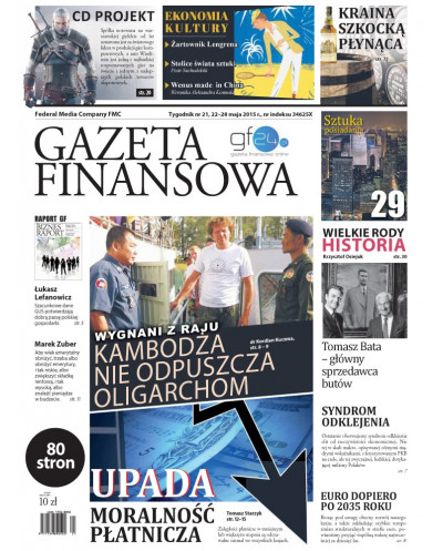 Gazeta Finansowa 21/2015