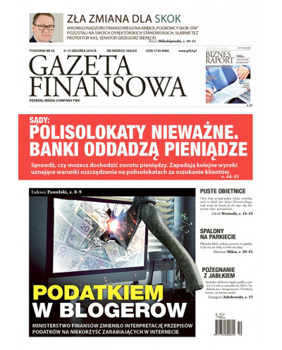 Gazeta Finansowa 50/2016