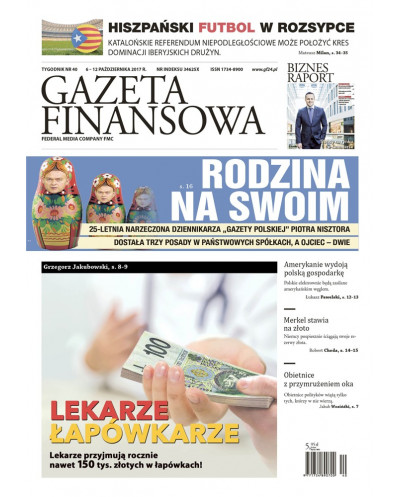 Gazeta Finansowa 40/2017