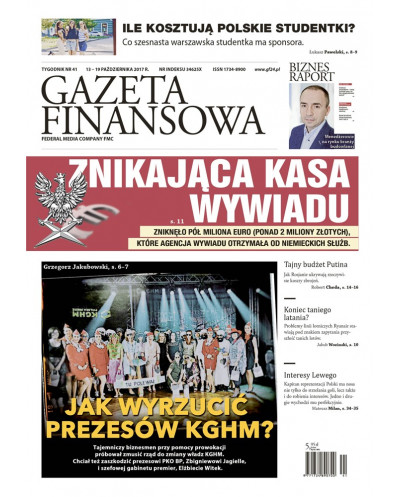 Gazeta Finansowa 41/2017
