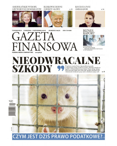 Gazeta Finansowa 39/2020
